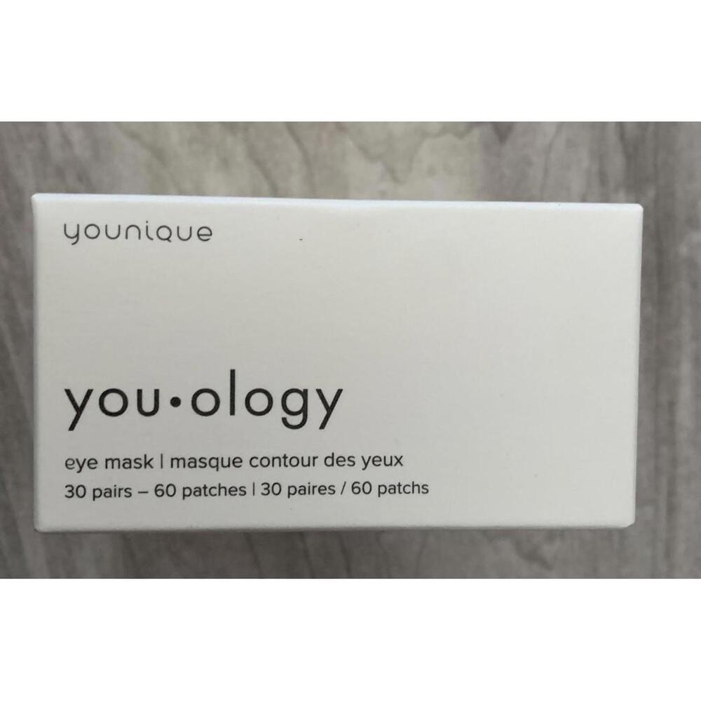 YOUNIQUE Youology Eye Masks 30 Pairs 60 Patches NEW IN SEALED BOX